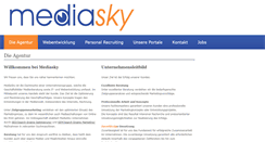 Desktop Screenshot of mediasky.de