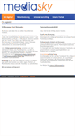 Mobile Screenshot of mediasky.de